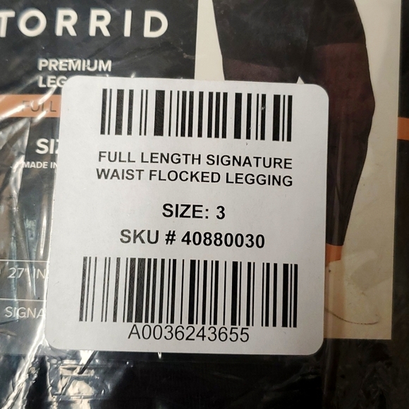 ❤️NWT VINTAGE TORRID LEGGING - STAR PRINT BLACK MESH PREMIUM - PLUS SIZE - Picture 7 of 14